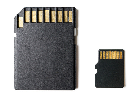 micro sd card and adapter