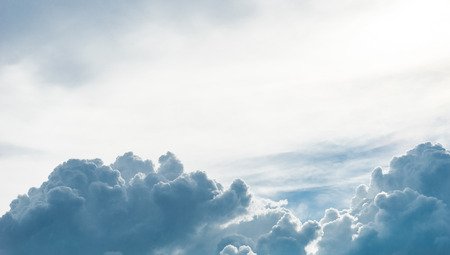 sky and cloud , Rain is Comingの写真素材