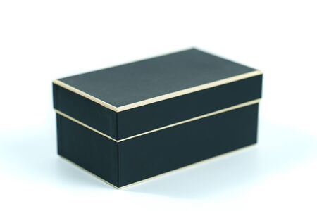 Black box on a white background