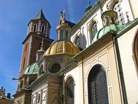 Royal Wawel Castle,Cathedral in Cracow - Poland の写真素材