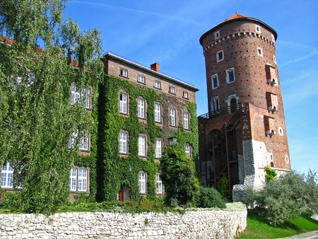 The Tower Royal Wawel Castle in Cracow,KrakÃ³w - Poland の写真素材