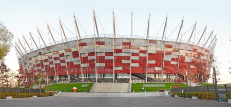 National stadium Warsaw - Poland のeditorial素材