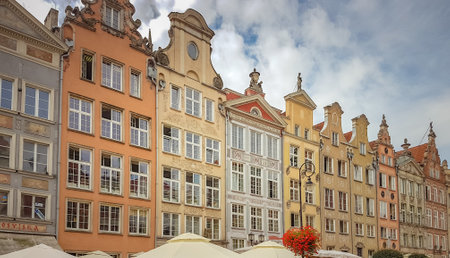 Gdansk England August 13 2018,Visit poland ,city gdansk small tripのeditorial素材