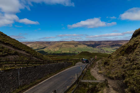 A trip along the mountain range in the Peak District, from Mam Tor to Losehill Pike Wards Piece