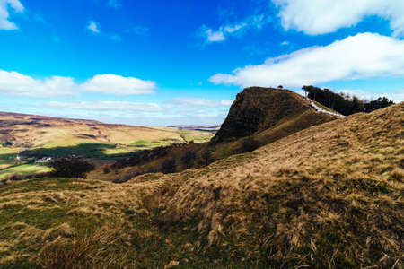 A trip along the mountain range in the Peak District, from Mam Tor to Losehill Pike Wards Piece