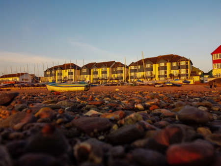 Exmouth, England May 30 2021: small weekend tripのeditorial素材