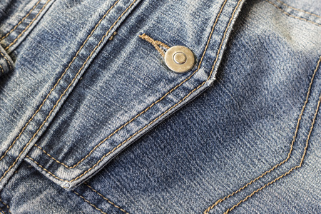 blue jeans close up for backgroundの写真素材