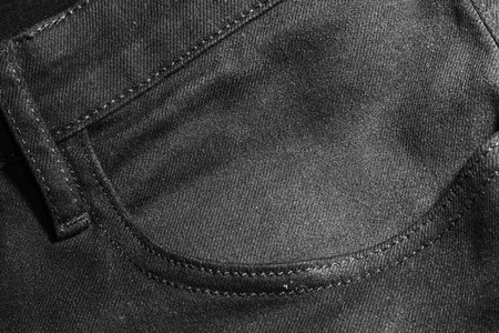 black jeans close upの写真素材