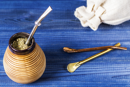 yerba mateの写真素材