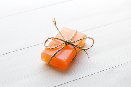 color fragrant soap spa concept backgroundの写真素材