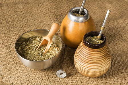 traditional yerba mate drink