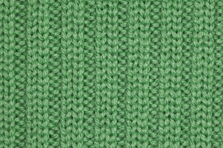 green sweater fabricの写真素材