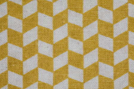 yellow plaid on a white backgroundの写真素材
