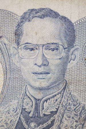 portrait, money thailandの写真素材