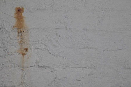 wall and rusty bruiseの写真素材