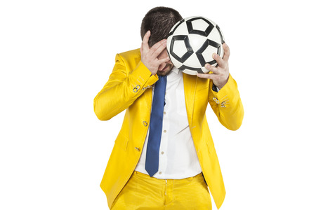 manager lost after defeatの写真素材