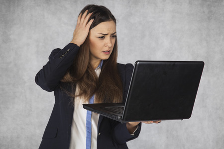 headache from the sheer volume of informationの写真素材