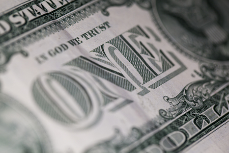 one dollar reverseの写真素材