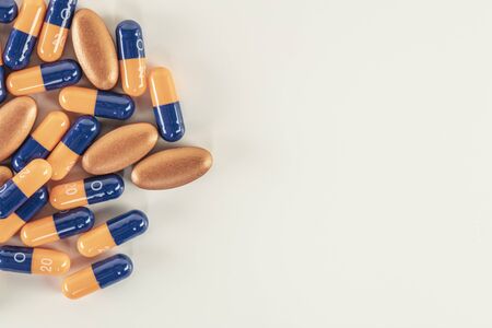 different types of drugs, medical conceptの写真素材