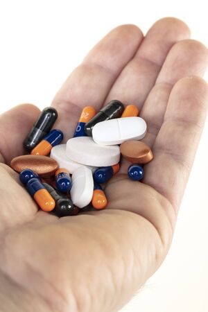 different types of drugs, medical conceptの写真素材