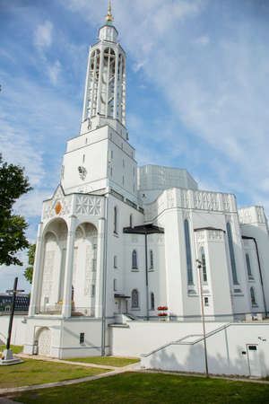 Church of Saint Roch in BiaÅystok, Podlasie, Polandの写真素材