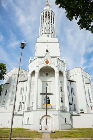 Church of Saint Roch in BiaÅystok, Podlasie, Polandの写真素材