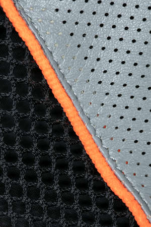 beautiful textiles as a background, copy space, closeupの写真素材