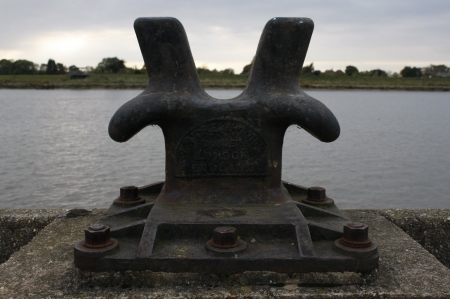 Bollard, Bitt - Kings Lynn - Englandの写真素材