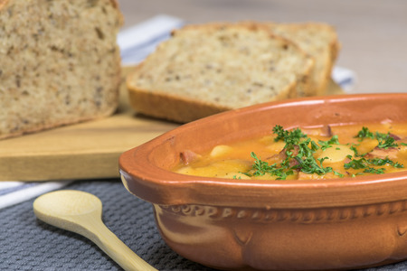 Baked beans - traditional Polish cuisineの写真素材