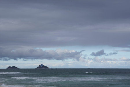 The beauty of the Brazilian coast, the city of Rio de Janeiro Brazil.の写真素材