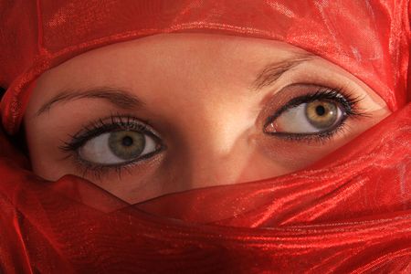 oriental girlの写真素材