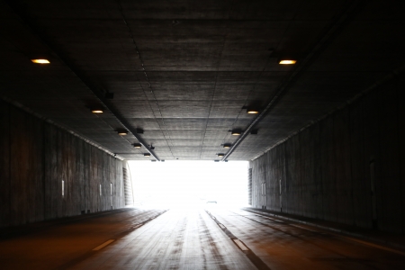 the end of the tunnel の写真素材