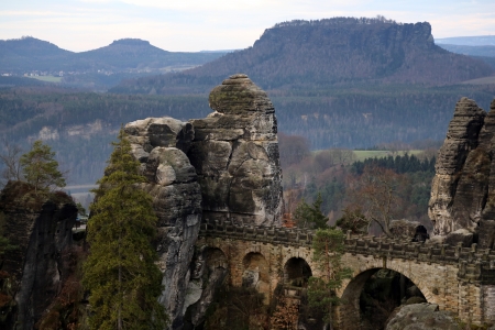 Saxon Switzerland National Parkの写真素材
