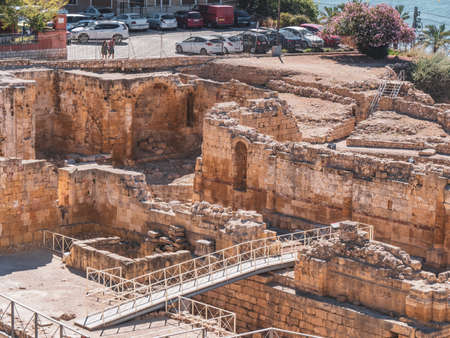 Ruins of the ancient Roman city of Heraclea, Bitola