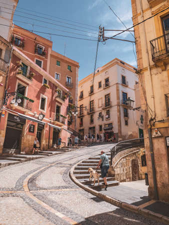 Streets of Valencia, Spainの写真素材
