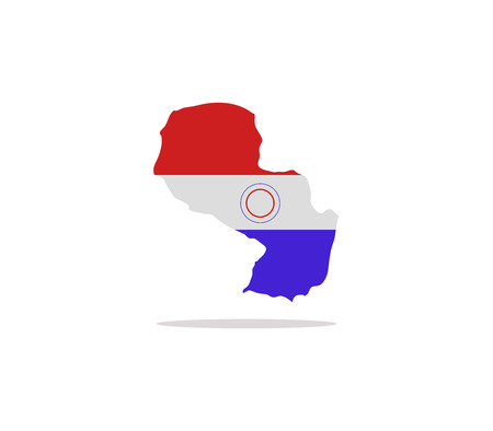 map paraguayの写真素材