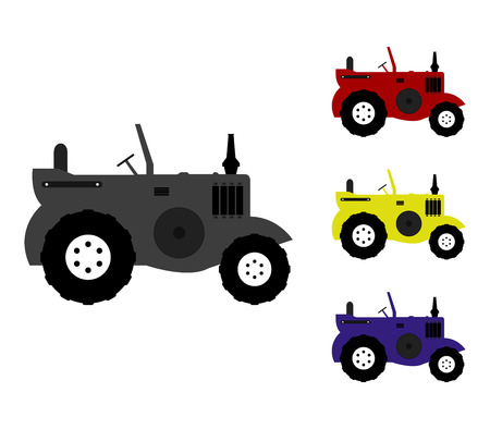 tractor iconの写真素材