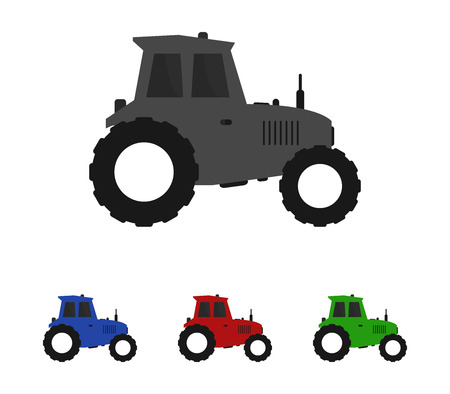 tractor iconの写真素材