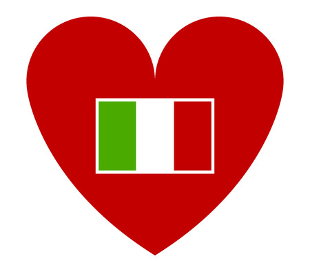 heart Italyの写真素材