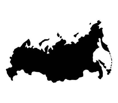 map of russiaの写真素材