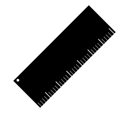 Ruler icon to schoolの写真素材