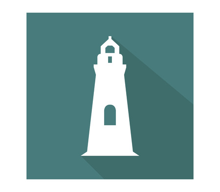 lighthouse iconの写真素材