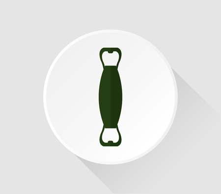 icon open caps in flat designの写真素材