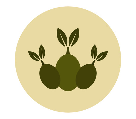 icon olivesの写真素材