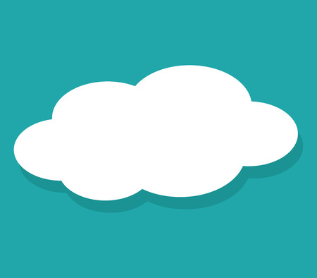 cloud iconの写真素材