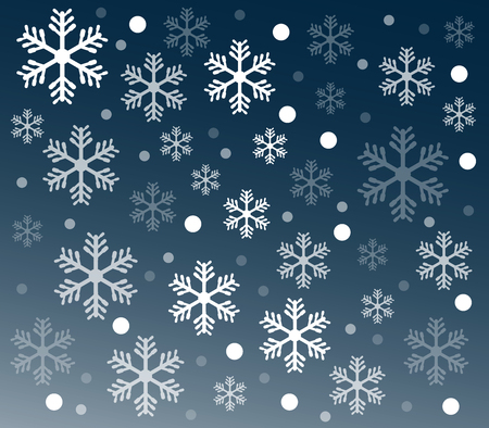 background with snowflakesの写真素材