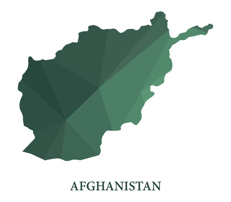 map of Afghanistanの写真素材
