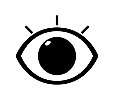 eye iconの写真素材