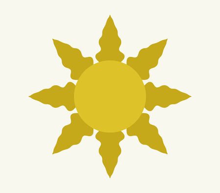 sun iconの写真素材