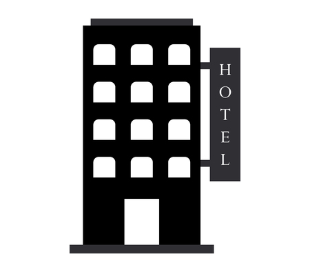 Hotel iconの写真素材